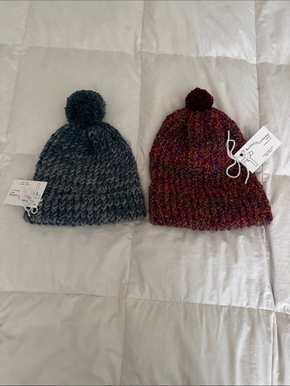 Cozy Pom-Pom Knit Beanie Hat